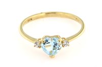 Ringe Dame in Gold Topazio FGAN00405